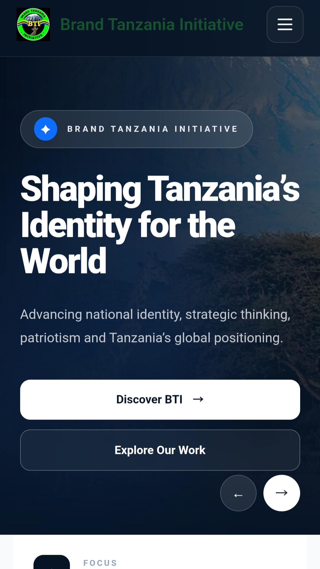 Brand Tanzania Initiative digital platform developed by SHB INC LTD